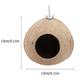 Bird Nest 1Pc Handmade Bird Nest Creative Coconut Shell Bird House Garden Decoration