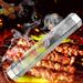 Ludlz BBQ Tube Stainless Steel Enhance Flavor with Wood Chips Durable Rust-Resistant Bake Pipe Home Accessories