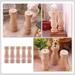 Miniature Wood Pillar Model 5pcs Miniature Mini Pillar Models Mini House Decoration Miniature Landscape Decor