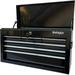 Portable Metal Tool Chest With 6 Drawers 24 6-Drawer Tool Chest Cabinet With Bearing Drawer Slides Steel Tool Storage Box Organizer 4005 Black