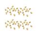 crimp beads 1500PCS Tiny Copper Tube Crimp Beads DIY Crafts Accessories for Jewelry Making DIY Handcraft (Golden 2mm)