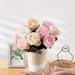 Sunjoy Tech Artificial Rose Vivid Not Withered Decorative Fake Rose Flowers Ornaments Home Decor