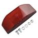 Mountain bike bicycle rack reflector rear tail light warning film