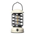 BELLZELY Outdoors and Sports Clearance New Portable Retro Camping Lamp USB Rechargeable Camping Lantern Hanging Dimmable LED Tent Lantern Lightweight Camping Light For Courtyard Outdoor