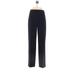 H&M Dress Pants - High Rise Straight Leg Trouser: Blue Bottoms - Women's Size 6