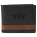 Men's Fossil Black Howard Bison Quinn Flip ID Bifold Wallet