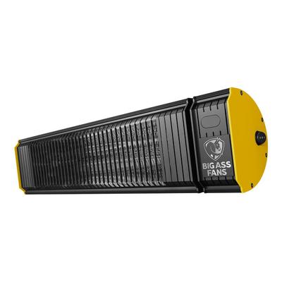 Big Ass Fans Obsidian BAFCF15120B 27" Indoor / Outdoor Electric Heater - 120V, 1500W