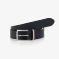 Tommy Hilfiger Navy Blue Leather Belt