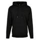 Sweater URBAN CLASSICS "Herren Basic Terry Hoody" Gr. 5XL, schwarz (black) Herren Sweatshirts