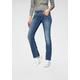 Straight-Jeans PEPE JEANS "GEN" Gr. 30, Länge 34, blau (royal dark) Damen Jeans Röhrenjeans