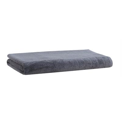 Saunatuch CARL ROSS "HygieniCotton", grau (graphite), B:70cm L:200cm, Frottee, Obermaterial: 100% Baumwolle, Handtücher (Packung), mit 2 Aufhängekordeln Image