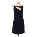 Yoana Baraschi Casual Dress - Sheath: Black Solid Dresses - Women's Size 4