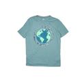 Old Navy Short Sleeve T-Shirt: Teal Tops - Kids Girl's Size 18