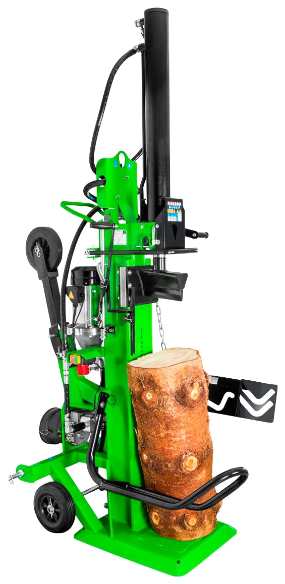 Elektroholzspalter ZIPPER "ZI-HS22EZ", grün, Holzspaltmaschinen