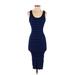 MICHAEL Michael Kors Casual Dress: Blue Dresses - Women's Size 2X-Small