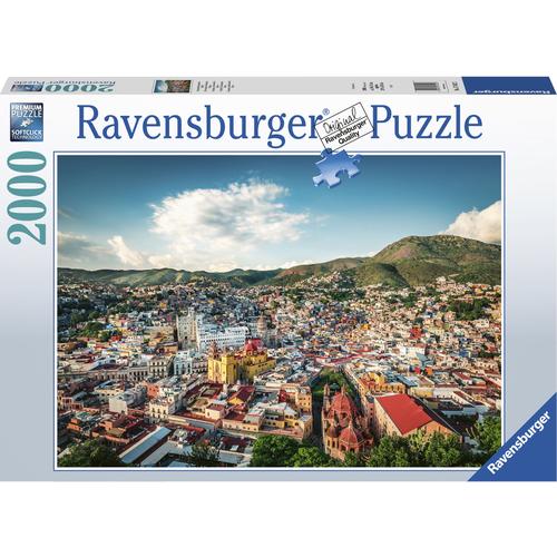 Puzzle RAVENSBURGER ""Kolonialstadt Guanajuato in Mexiko"" Puzzles bunt Kinder Made in Germany; FSC- schützt Wald - weltweit