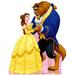 Advanced Graphics Beauty & the Beast - Belle & the Beast Life-Size Cardboard Stand-Up | 15 H in | Wayfair 785