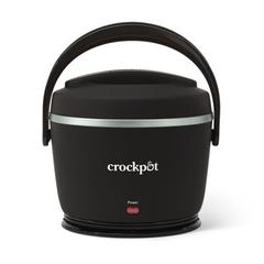 Crock-pot Crockpot 20oz. Lunch Crock Food Warmer Plastic/Metal in Black | 13.5 H x 6.93 W x 13.58 D in | Wayfair 2178549