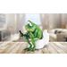 Trinx Demarr 5.75"W Frog Sitting on Toilet Funny Animal Figurine Unique Gifts Resin in Green/White | 4 H x 5.75 W x 3.25 D in | Wayfair