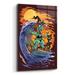 The Holiday Aisle® Halloween At The Beach - Witch On Plastic/Acrylic by Flyland Designs Print Plastic/Acrylic | 16 H x 12 W x 0.13 D in | Wayfair