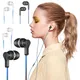 Casque filaire antibruit avec micro 3.5mm casque filaire pour IOS et Android smartphone