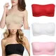 Soutien-gorge tubulaire sans couture et sans bretelles pour femmes Bandeau confortable et