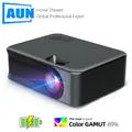 AUN Mini budgétaire LED portable A30C Pro home cinéma 3D Wi-Fi compatible avec smartphone Android