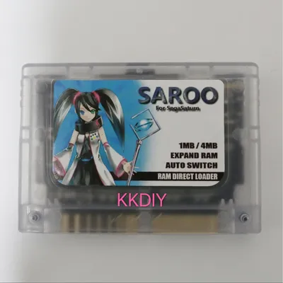 SAROO-Console de jeu SEGA Saturn menu anglais carte TF 1.36Ver