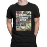 T-shirt manches courtes col rond homme Grand Theft Auto-San Andreas T-shirt 100% coton GTA San