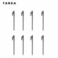 TARKA-Piquets de tente de camping 20cm/7 8 pouces piquets de tente d'escalade au sol pour tente