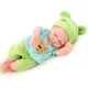 Poupées bébés réalistes de 10 pouces poupées bébés en silicone dormant fille réaliste de bébé