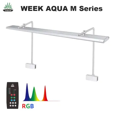 WEconvex-Lampe d'Aquarium LED WRGB Série réveiller A M pour Caractéristiques avec Minuterie