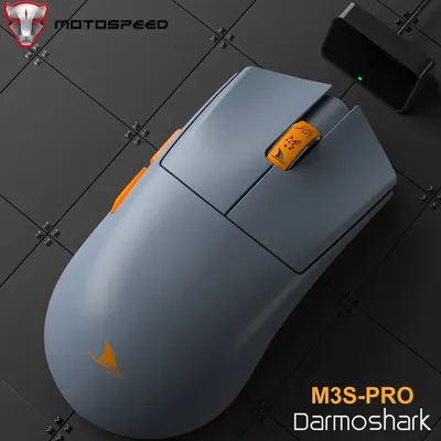 Motomagazines ed Darmoshark M3s-Pro 4 SHIRT Z Sans Fil Bluetooth Gaming Souris Contrôleur N52840