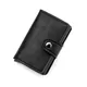 Rfid décennie king Protection Men ID Credit Card Holder Wallet Leather Metal Aluminium Business