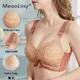 MeooveAndrin-Soutiens-gorge minimiseurs en latex naturel pour femmes sous-vêtements push-up sans