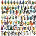 Mini figurines d'action de moto Ninja pour enfants blocs de construction figurines soldats