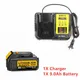 9000mAh 18V Pour Dewalt Power Tool Batterie DCB180 DCB33 DCB182 DCB201 DCB201-2 DCB200 DCB200-2