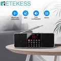 Retekess Digital Portable TR602 Radio AM FM altoparlante Bluetooth Stereo lettore MP3 TF SD Card USB