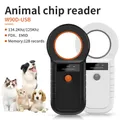 Collezione AliExpress 134.2KHz RFID Animal Reader 15 cifre 125KHz Pet ID Scanner EMID FDX-B ISO 11784/85 Microchip Tag registrazione per mucca pesce cane