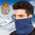 Fleece Scarf Face Mask Neck Warmer Bandana Women Men Cycling Hiking Skiing Windproof Tube Scarves