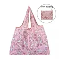 Hello Kitty borsa per la spesa pieghevole grande borsa in poliestere Eco borsa a tracolla per
