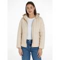 Daunenjacke TOMMY HILFIGER "FEMININE LW DOWN JACKET" Gr. XL (42), beige (classic_beige) Damen Jacken Übergangsjacken