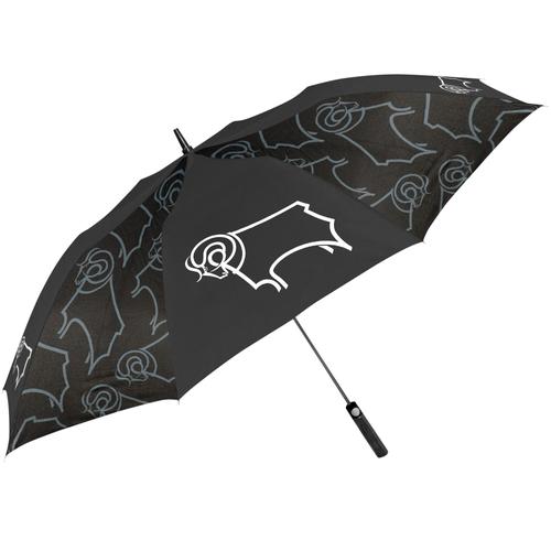 Derby County Regenschirm mit zusammenklappbarer Tasche