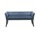 Welburn Upholstered Accent Bench with Flared Arms and Nailhead Trim