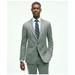 Brooks Brothers Men's Slim Fit Wool Tweed Patch Pocket Suit Jacket | Grey | Size 40 Long
