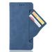 TECH CIRCLE For iPhone 15 Pro Wallet case Lightweight PU Leather Folio Protective Phone Cover Magnetic Closed Bumper Soft TPU Shockproof Flip Case for Apple iPhone 15 Pro 6.1 2023 Blue