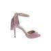 Botkier Heels: Pumps Stilleto Feminine Purple Solid Shoes - Women's Size 6 - Open Toe