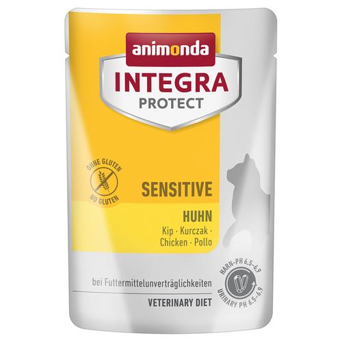 24x 85g Animonda Integra Protect Adult Sensitive Huhn Katzenfutter nass