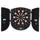 HOMCOM Electronic Dartboard Set 26 Games and 185 Variations with 6 Darts and Cabinet to Stroage Multi-Game Option Ready-to-Play