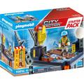Playmobil City Action 70816 Starter Pack – Construction Site, Toys for Children Ages 4+